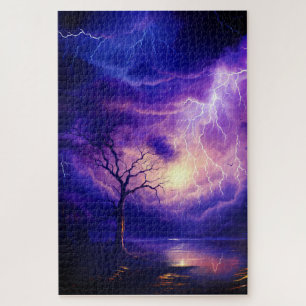 Puzzle Tormenta relámpago