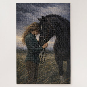 Puzzle Tormenta Silenciosa   Arte de Caballo   Rompecabez
