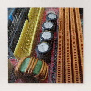 Puzzle Tornillo de jigsaw de zócalo y circuito,676 pcs