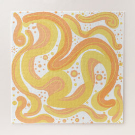 Puzzle Tornillos naranjas Y Amarillos Con Puntos