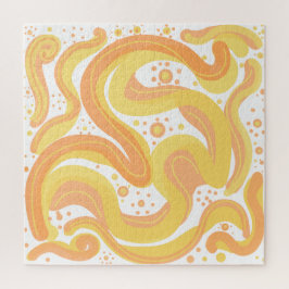 Puzzle Tornillos naranjas Y Amarillos Con Puntos