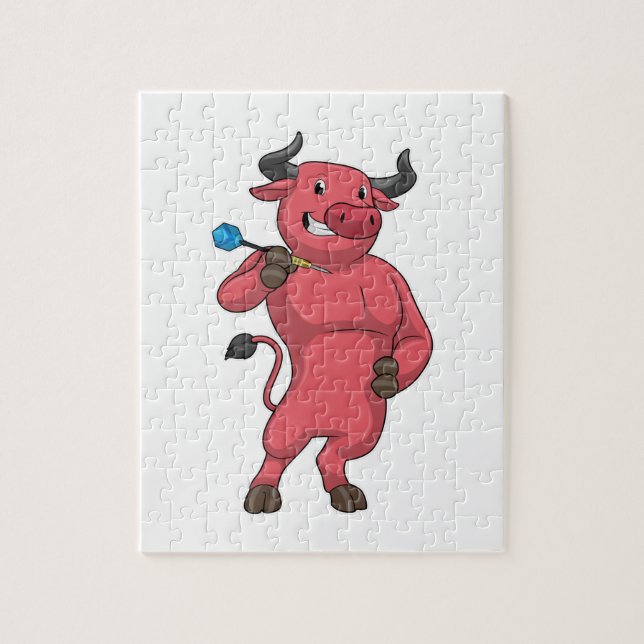 Puzzle Toro en Darts con Dart (Vertical)