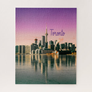 Puzzle Toronto Capital de Ontario Canada City Skyline