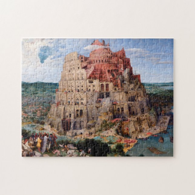Puzzle Torre de Babel, Pieter Bruegel el Elder, 1563 (Horizontal)