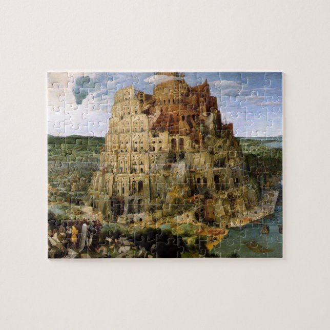 Puzzle Torre de Babel por Brueghel (Horizontal)