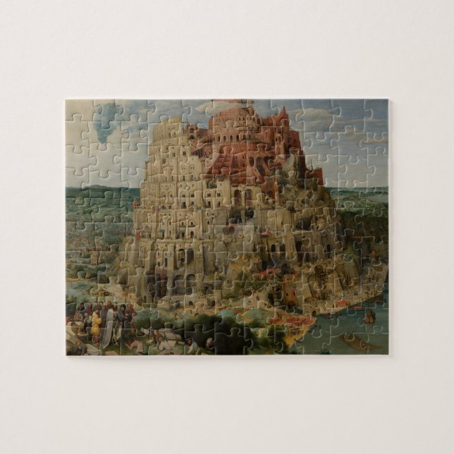 Puzzle Torre de Babel por Peter Bruegel el mayor (Horizontal)