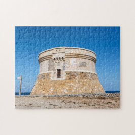 Puzzle Torre de defensa Fornells en Menorca - España