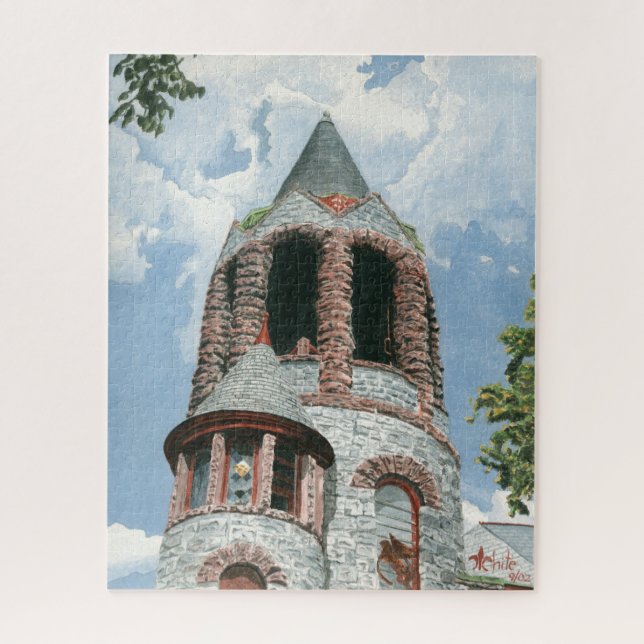 Puzzle Torre de la Iglesia de Piedra (Vertical)