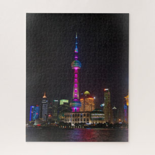 Puzzle Torre de la Perla Oriental - Shanghai - 16x20 - 52