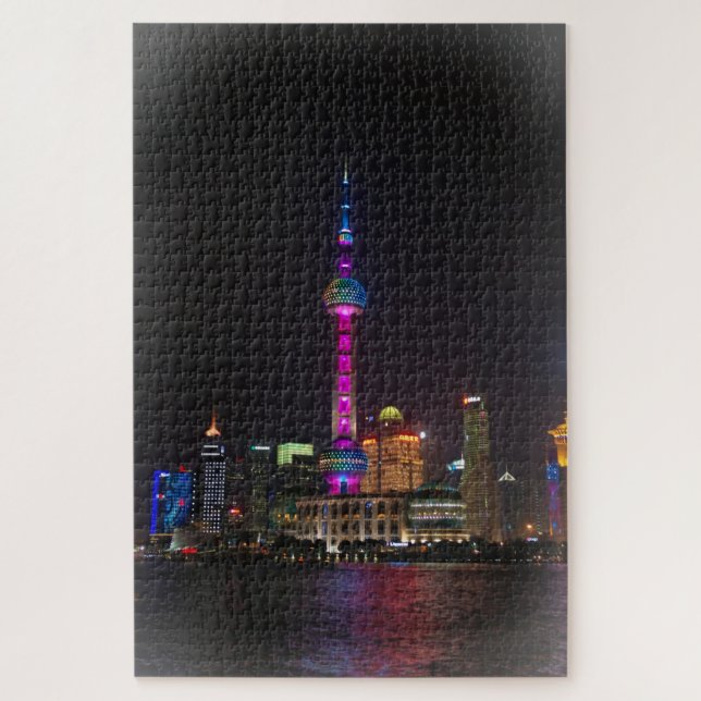 Puzzle Torre de la Perla - Shanghai, China - 20x30 - 1014 (Vertical)