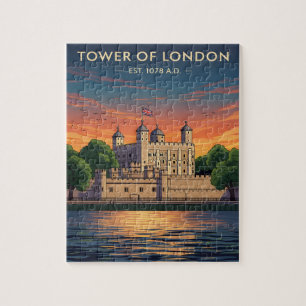 Puzzle Torre de Londres al atardecer