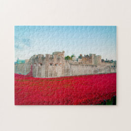 Puzzle Torre de Londres Amapolas de noviembre