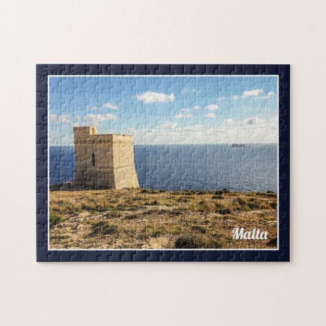 Puzzle Torre de Malta Tal Hamrija e Isla Filfla (Horizontal)