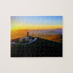 Puzzle Torre de observación calva de Brasstown al amanec