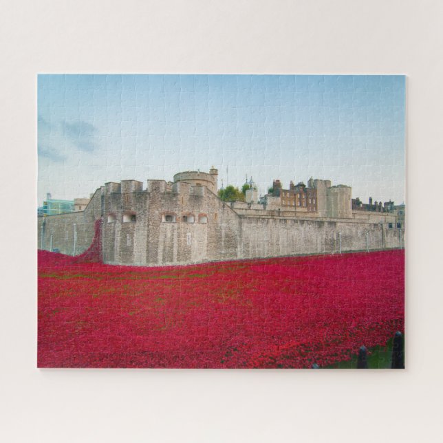 Puzzle Torre de Poppies de Noviembre en Londres (Horizontal)