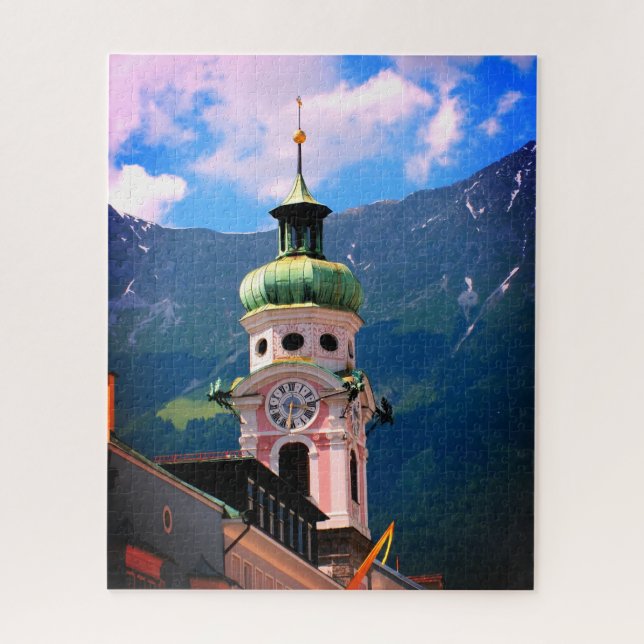 Puzzle Torre de reloj de Austria (Vertical)