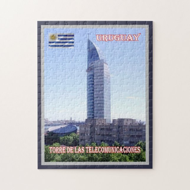 Puzzle Torre de Telecomunicaciones - Uruguay - (Vertical)