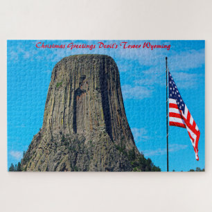 Puzzle Torre del Diablo Wyoming.