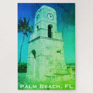 Puzzle Torre del Reloj de Worth Avenue - Palm Beach, FL