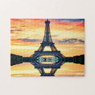 Puzzle Torre Eiffel de París.