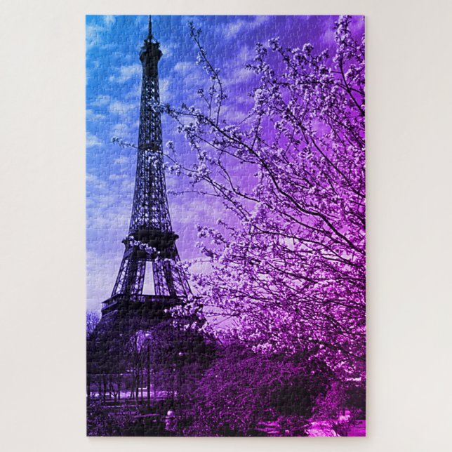 Puzzle Torre Eiffel de París (Vertical)