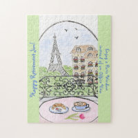 Torre Eiffel de París Caprichosa JUBILACIÓN