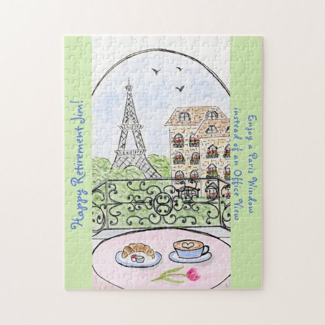 Puzzle Torre Eiffel de París Caprichosa JUBILACIÓN (Vertical)