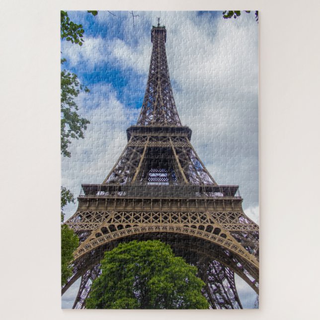 Puzzle Torre Eiffel en París, Francia (Vertical)