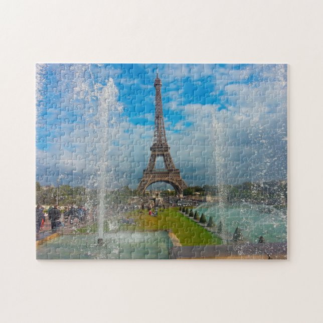 Puzzle Torre Eiffel París. (Horizontal)