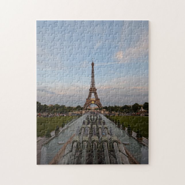 Puzzle Torre Eiffel - París - 11x14 - 252 pcs (Vertical)