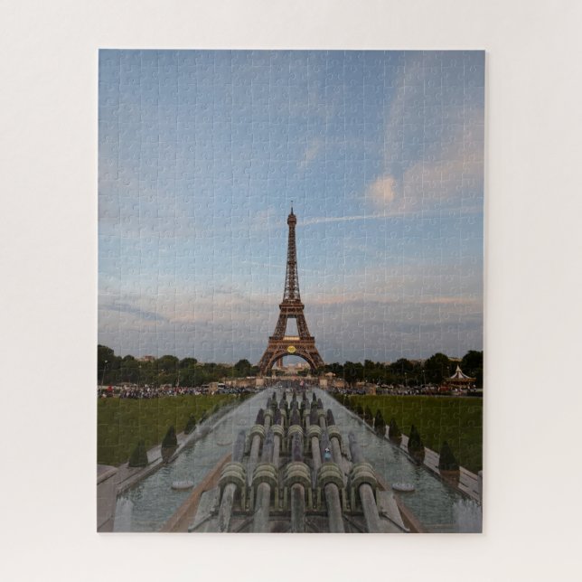 Puzzle Torre Eiffel - París - 16x20 - 520 pcs (Vertical)