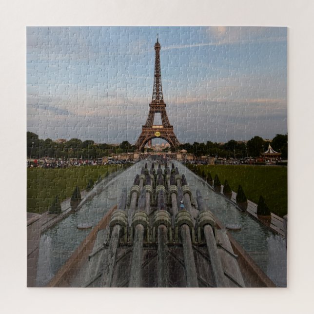 Puzzle Torre Eiffel - París - 20x20 - 520 pcs (Vertical)
