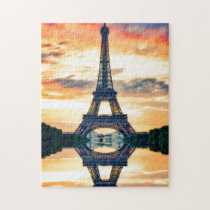Puzzle Torre Eiffel París Europa Foto de viaje