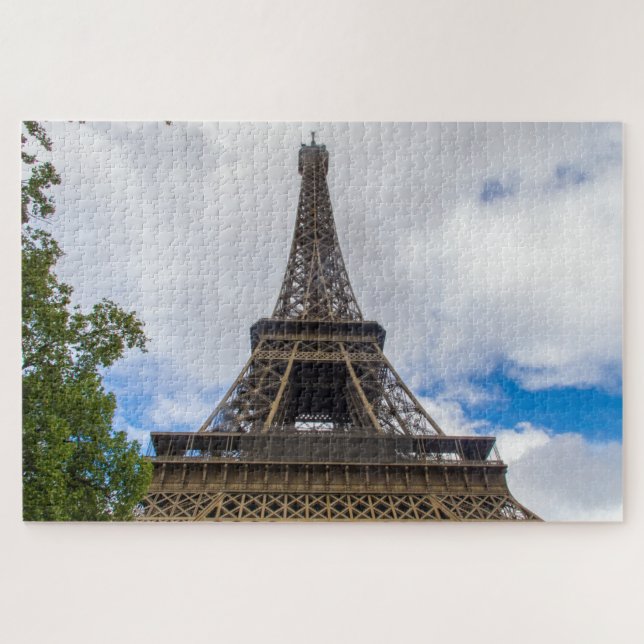Puzzle Torre Eiffel, París, Francia (Horizontal)
