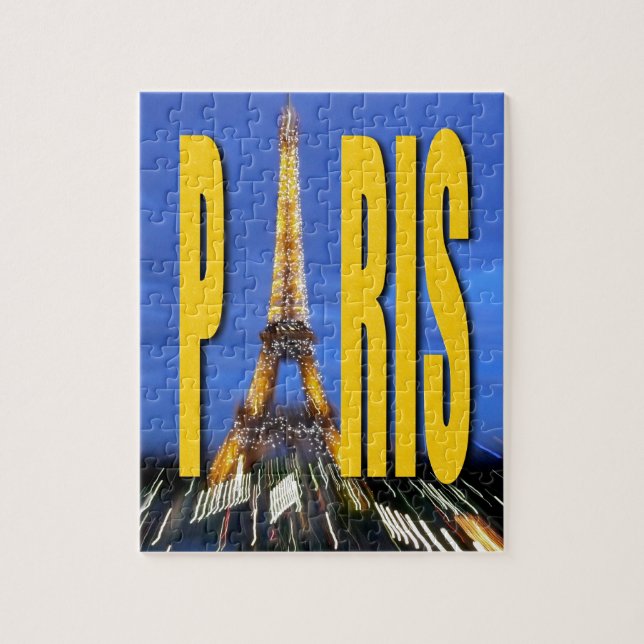Puzzle Torre Eiffel París Francia (Vertical)