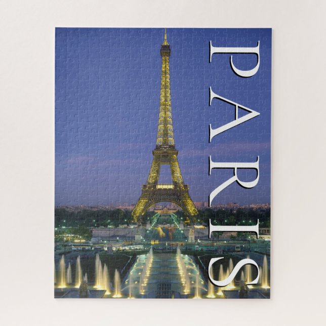 Puzzle Torre Eiffel | París, Francia (Vertical)
