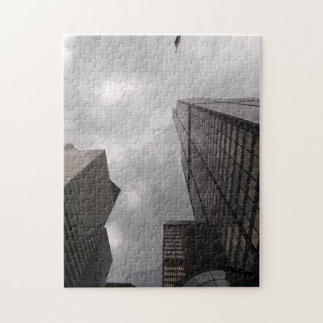 Puzzle Torre en la ciudad. (Vertical)