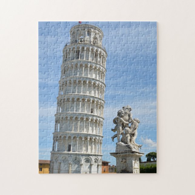 Puzzle Torre inclinada de Pisa, Italia (Vertical)