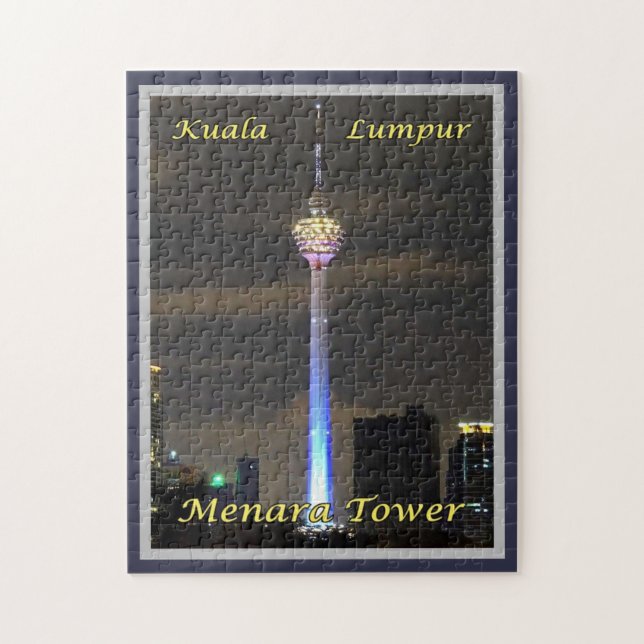 Puzzle Torre Menara de Kuala Lumpur - Malasia - (Vertical)