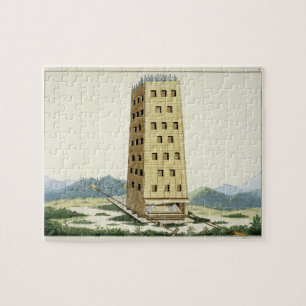 Puzzle Torre movible, diseñada después de la torre de