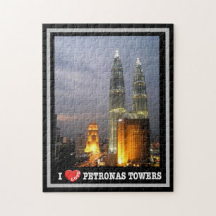 Puzzle Torre Petronas - Kuala Lumpur - Malasia - Me encan