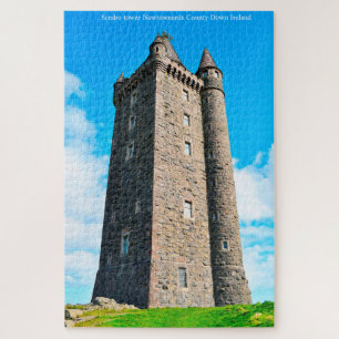 Puzzle Torre Scrabo del condado de Newtownards en Irlanda