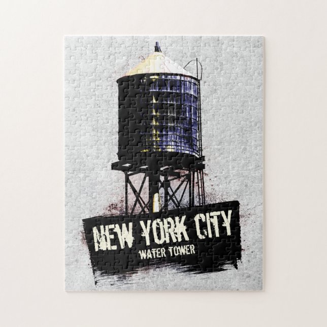 Puzzle Torres de agua de Nueva York (Vertical)