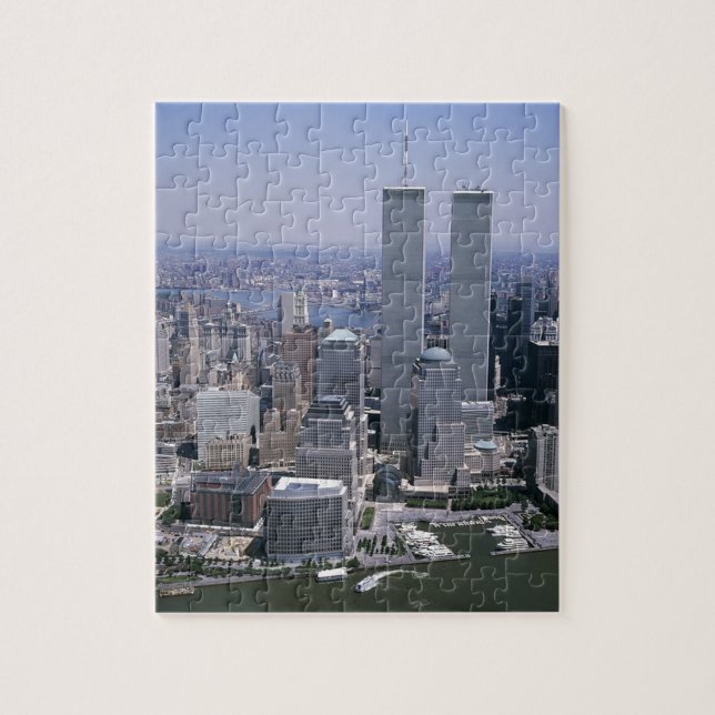 Puzzle Torres gemelas Skyline de Nueva York (Vertical)