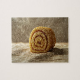 Puzzle Torta Bolo de Rolo Brasil Comida Sabrosa Foto