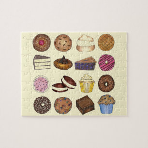 Puzzle Torta de venta de pasteles Brownie Pie Pastel de p