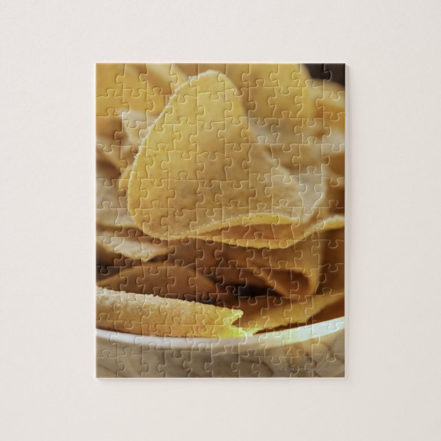 Puzzle Tortillas en tazón de madera (Vertical)