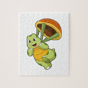 Puzzle Tortuga con caparazón como parachoques