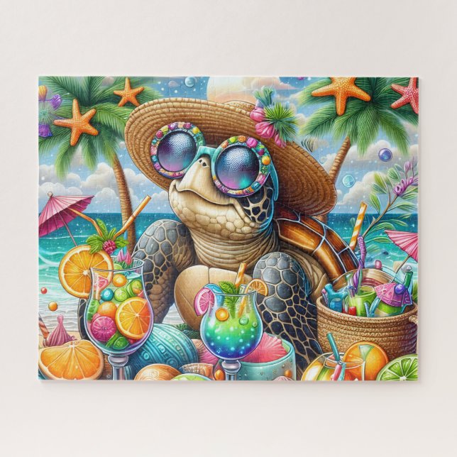 Puzzle Tortuga de Verano (Horizontal)