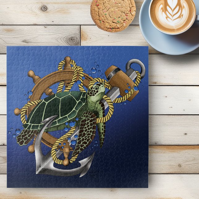 Puzzle  Tortuga marina (Subido por el creador)